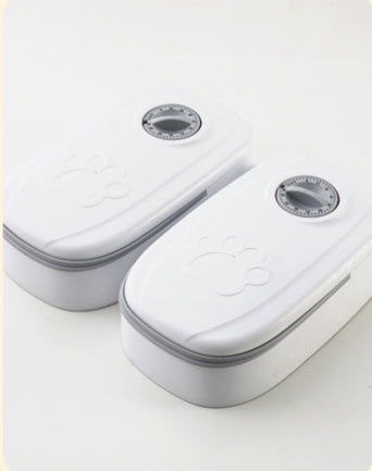 Automatic Pet Feeder Smart Food Dispenser For Cats Dogs Timer Stainless Steel Bowl Auto