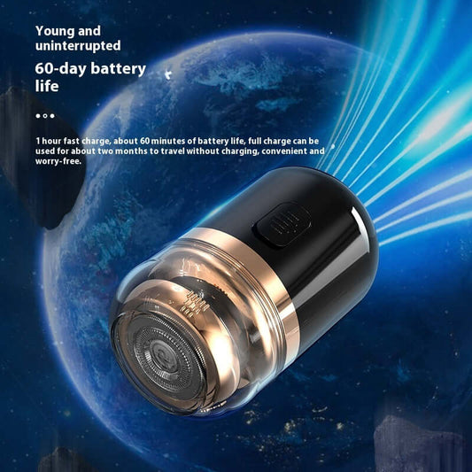 2-in-1 Capsule Electric Shaver Nose Hair Trimming Rechargeable