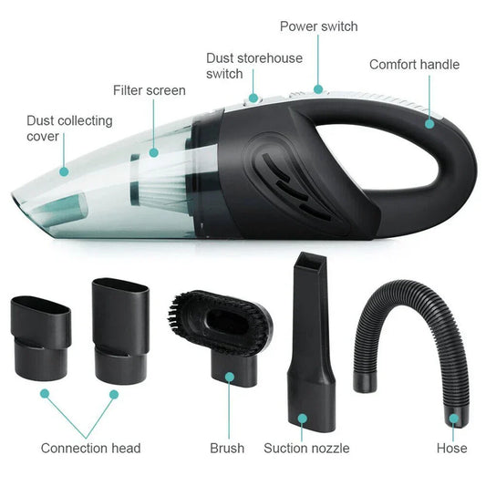 LONDOWİAHandheld Cordless Vacuum Cleaner USB (120W 4000PA) for Car,Home,Pet hair and more (Wet/Dry),pet shop
